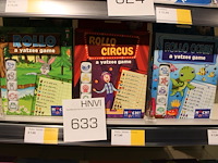 Kinderspellen huch, rollo circus, drie stuks, diverse uitvoeringen - afbeelding 1 van  1