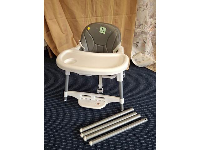 Kinderstoel 2 hoogtes: laag 25 cm, hoog 60 cm - afbeelding 2 van  3