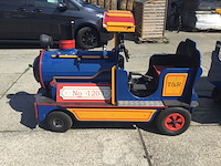 Kindertreintje op benzine, inclusief aanhangwagen, diverse kleuren - afbeelding 13 van  19