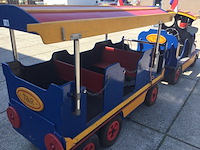 Kindertreintje op benzine, inclusief aanhangwagen, diverse kleuren - afbeelding 18 van  19