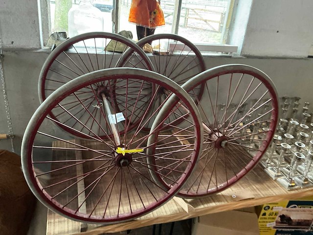 Kinderwagen as met 2 wielen (2x) - afbeelding 2 van  6