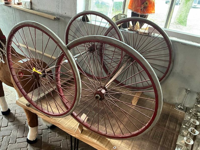 Kinderwagen as met 2 wielen (2x) - afbeelding 3 van  6