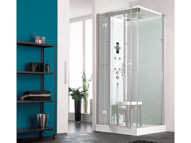 Kinedo horizon 120x90cm cmh134a12 wellness douchecabine (hydro+stoom) - afbeelding 1 van  5