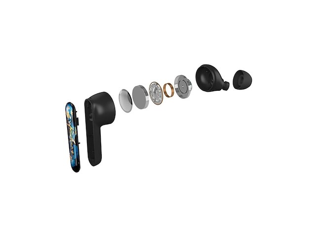 Kinera active noise cancelling wireless earbuds zwart - afbeelding 2 van  5