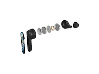 Kinera active noise cancelling wireless earbuds zwart - afbeelding 2 van  5