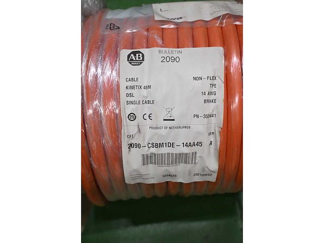Kinetix 2090-csbm1de-14aa45 45-meter signaalkabel rol - afbeelding 3 van  4