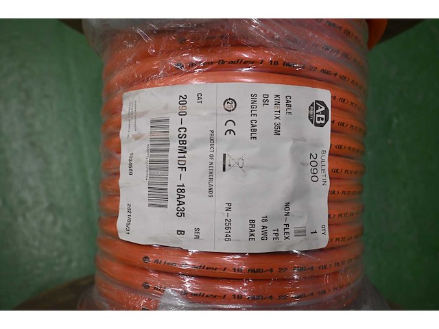 Kinetix 2090-csbm1df-14aa35 35-meter signaalkabel rol - afbeelding 4 van  4