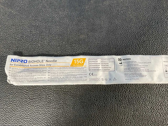 King - button hole stalen naalden avd 15gx1.8x25mm, 50st/d (5x) - afbeelding 2 van  6