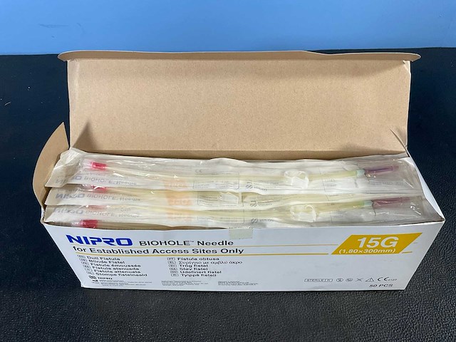 King - button hole stalen naalden avd 15gx1.8x25mm, 50st/d (5x) - afbeelding 4 van  6