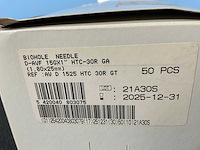 King - button hole stalen naalden avd 15gx1.8x25mm, 50st/d (5x) - afbeelding 6 van  6