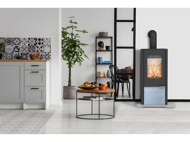 King speksteen - vrijstaand - houtkachel - afbeelding 2 van  3