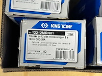 King-tony - ratel-steeksleutelset - set (14x) - afbeelding 2 van  5