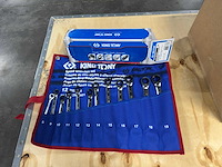 King-tony - ratel-steeksleutelset - set (14x) - afbeelding 4 van  5