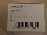 Kingfa medical chirurgisch mondkapje kf-b p01 (r) 5903051122804 - 11 verpakkingen á 50 stuks - afbeelding 3 van  3