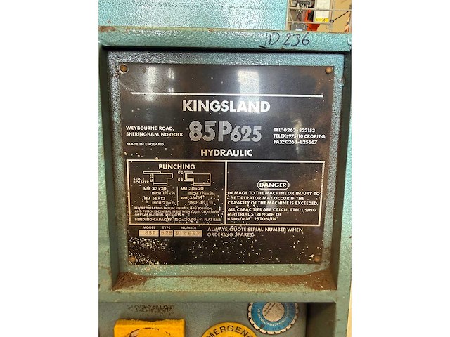 Kingsland - 85p 625 - ponsmachine - afbeelding 3 van  5