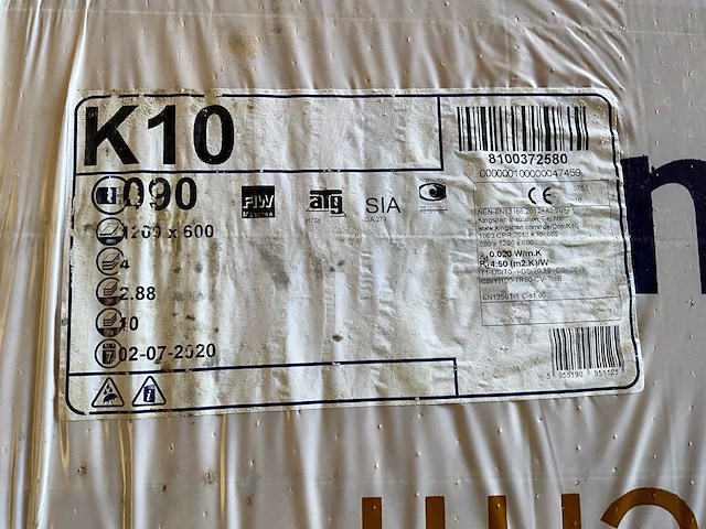 Kingspan kooltherm partij isolatie (14x) - afbeelding 3 van  3