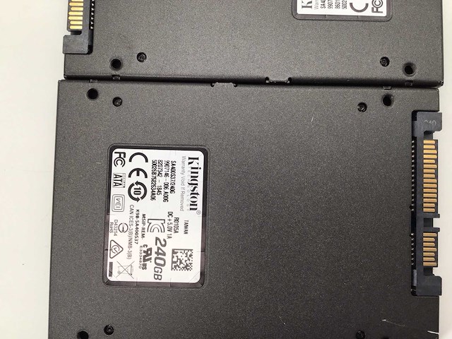 Kingston 240gb sata ssd interne hardeschijf (2x) - afbeelding 6 van  6