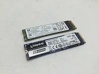 Kingston 500gb en sk hynix 512gb nvme m.2 ssd interne hardeschijf (2x)