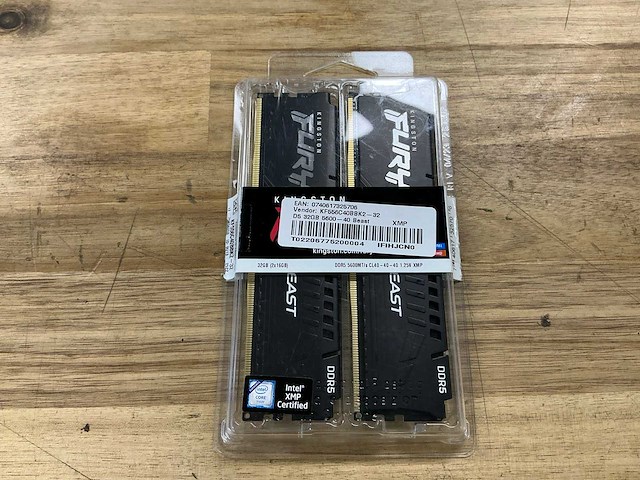 Kingston fury beast ddr5 kf556c40bbk2-32 32gb (2x16gb) - afbeelding 2 van  3