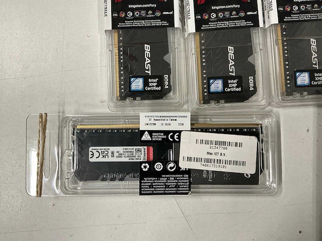 Kingston fury beast kf436c17bba/8 (4x) - afbeelding 3 van  3