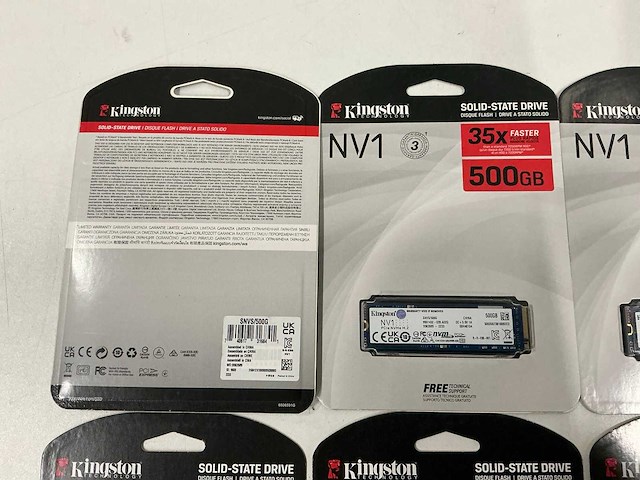 Kingston nv1 solid state drive 500gb (8x) - afbeelding 2 van  2