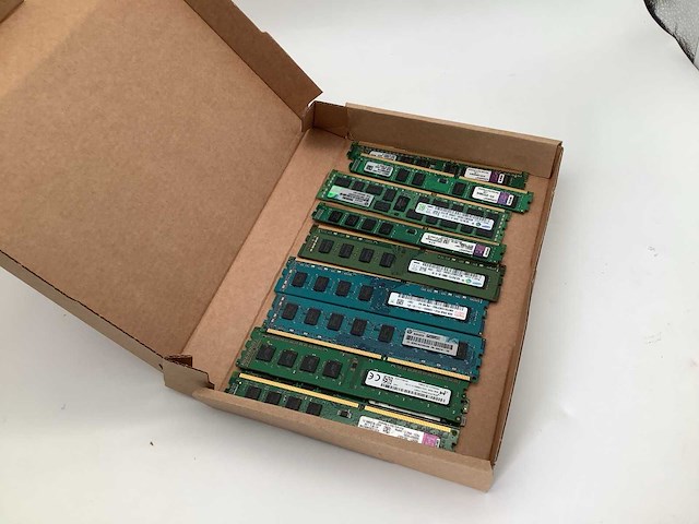 Kingston samsung hynix 4gb ddr3 desktop geheugen (10x) - afbeelding 1 van  5