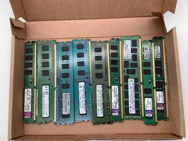 Kingston samsung hynix 4gb ddr3 desktop geheugen (10x) - afbeelding 3 van  5