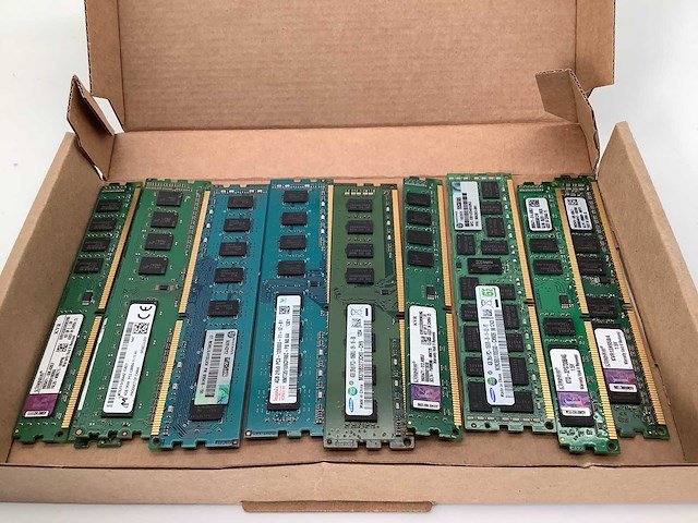 Kingston samsung hynix 4gb ddr3 desktop geheugen (10x) - afbeelding 5 van  5