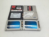 Kingston toshiba crucial intel 120gb sata ssd interne hardeschijf (6x) - afbeelding 3 van  5