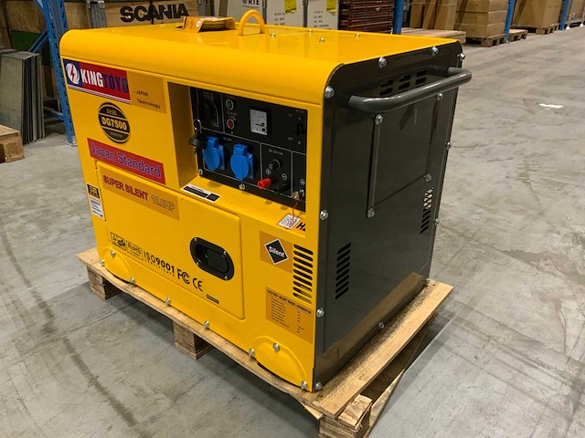 Kingtoyo dg7500 diesel generator silent 6.0kva - afbeelding 6 van  11