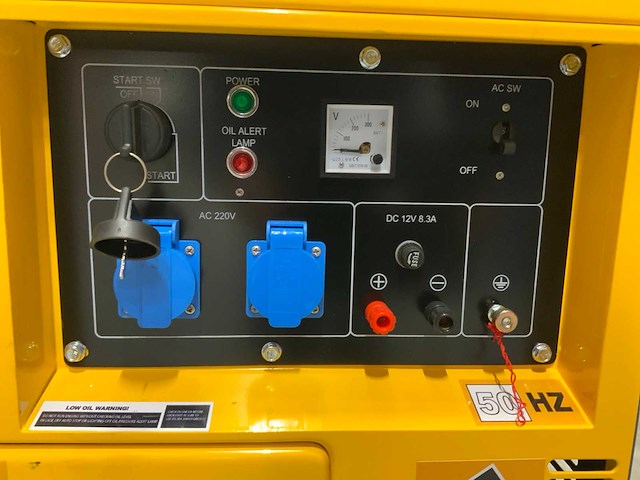 Kingtoyo dg7500 diesel generator silent 6.0kva - afbeelding 7 van  11