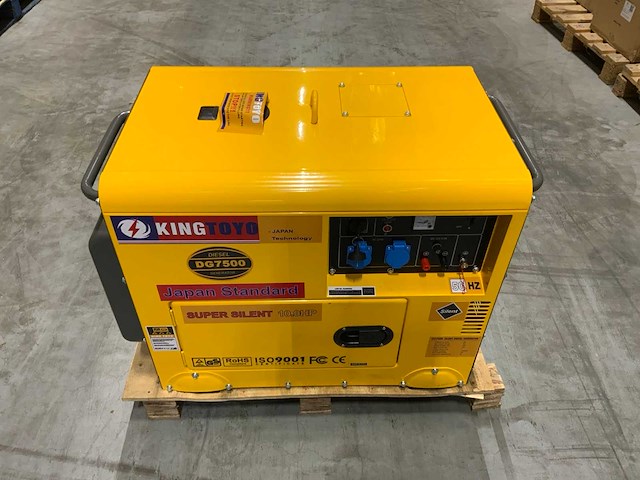 Kingtoyo dg7500 diesel generator silent 6.0kva - afbeelding 3 van  11