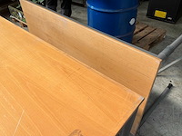 Kinnarps rechthoek kantinetafel (2x) - afbeelding 2 van  2