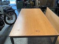 Kinnarps rechthoek kantinetafel (2x) - afbeelding 2 van  4