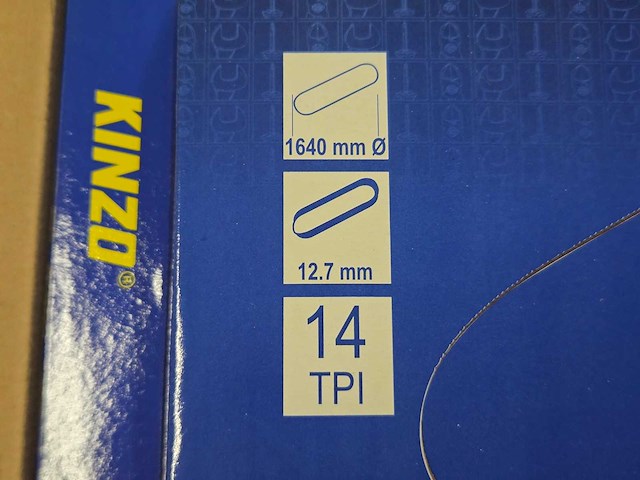 Kinzo - zaagband (10x) - afbeelding 3 van  5