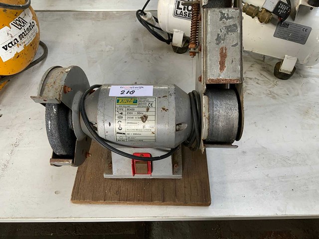 Kinzo 8e430 werkbankslijpmachine - afbeelding 2 van  2