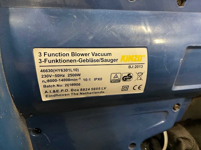 Kinzo bladblazer / zuiger - afbeelding 4 van  4