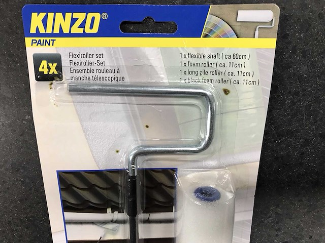 Kinzo flexi verfroller set (72x) - afbeelding 3 van  9