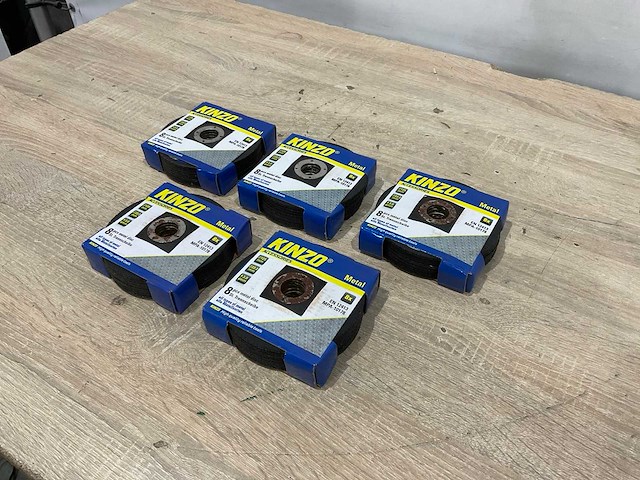 Kinzo metaal slijpschijven 125 mm (40x) - afbeelding 1 van  5