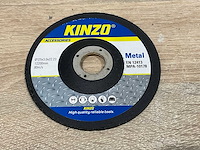 Kinzo metaal slijpschijven 125 mm (40x) - afbeelding 5 van  5