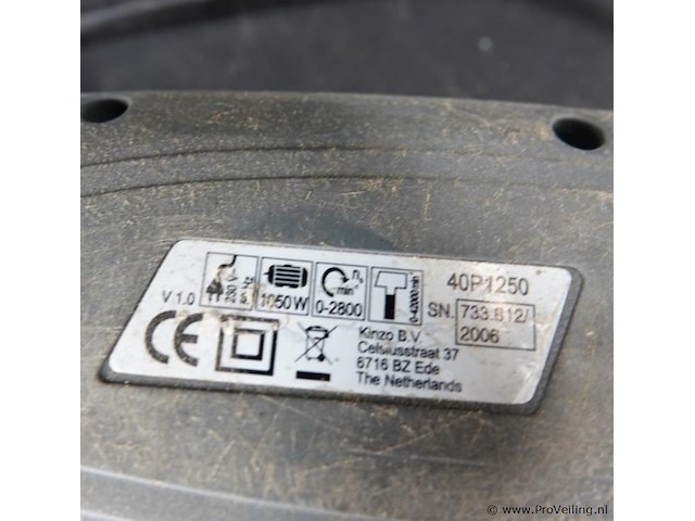 Kinzo model 40p1250 boormachine - afbeelding 4 van  4
