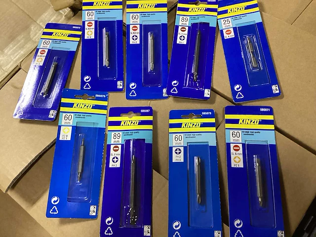 Kinzo s 2 steel high bits (350x) - afbeelding 1 van  2