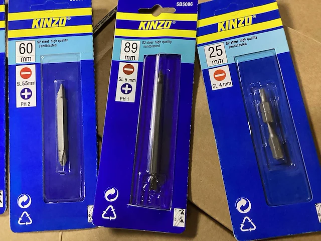 Kinzo s 2 steel high bits (350x) - afbeelding 2 van  2