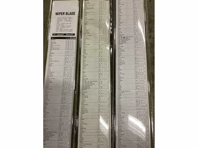Kinzo set ruitenwisser (150x) - afbeelding 2 van  4
