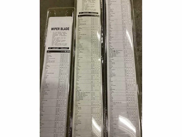 Kinzo set ruitenwisser (150x) - afbeelding 3 van  4