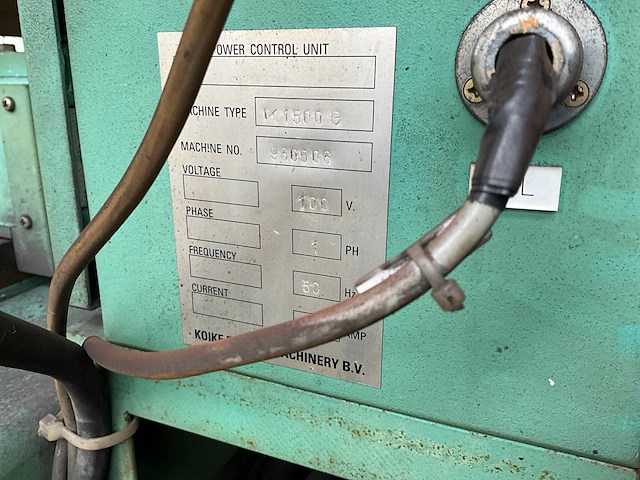 Kioke k1500 g autogeen snij-installatie - afbeelding 6 van  14