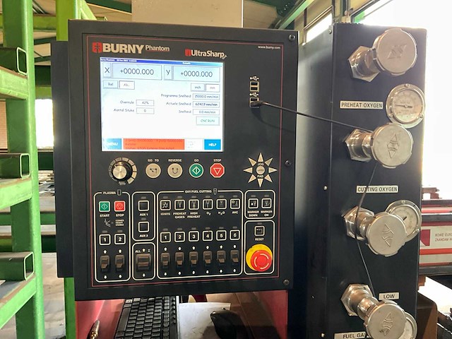 Kioke mx-4000dd cnc autogeen snij-installatie - afbeelding 3 van  16