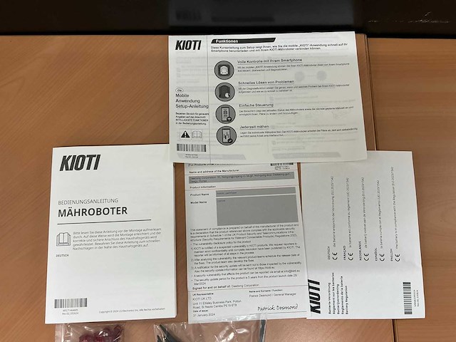 Kioti l321hr 3000m2 robotmaaier ongebruikt - afbeelding 8 van  19