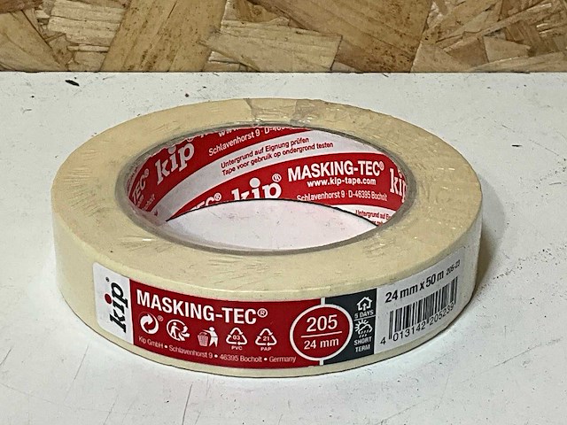 Kip masking tape 24mmx50m (30x) - afbeelding 1 van  3