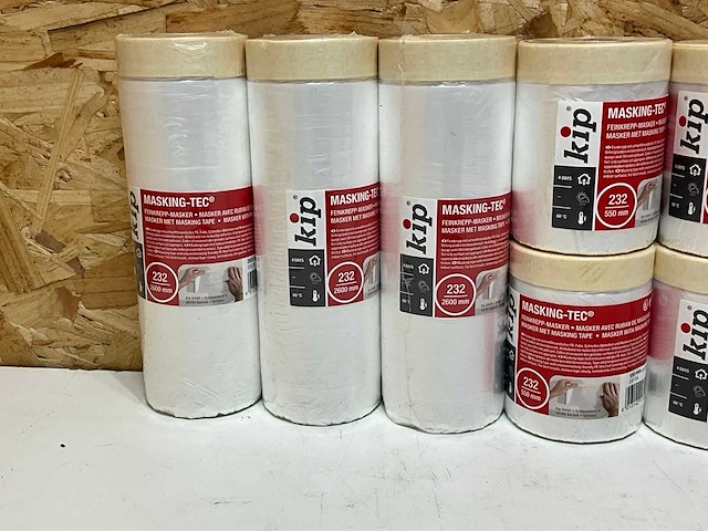 Kip rollen tape met folie (17x) - afbeelding 2 van  5